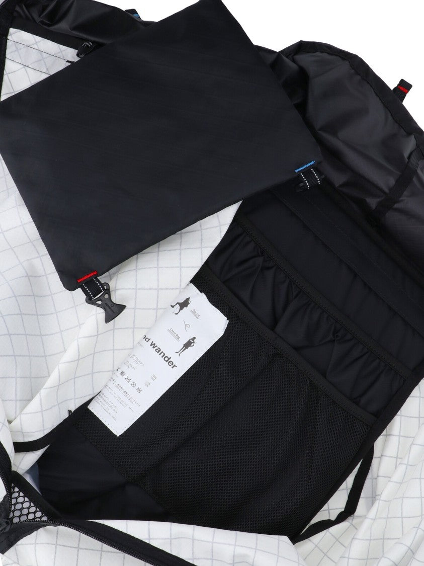 And Wander White Bag With Smooth Texture