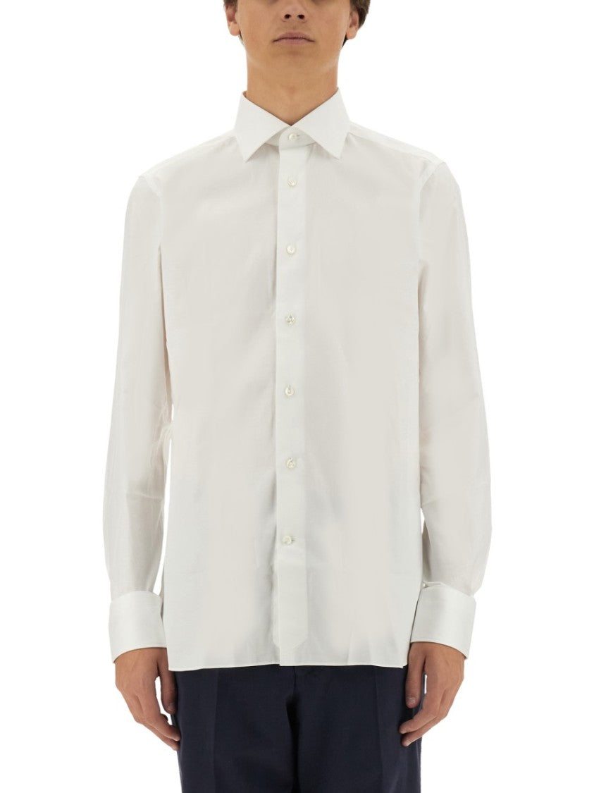 Zegna Stretch Cotton Shirt