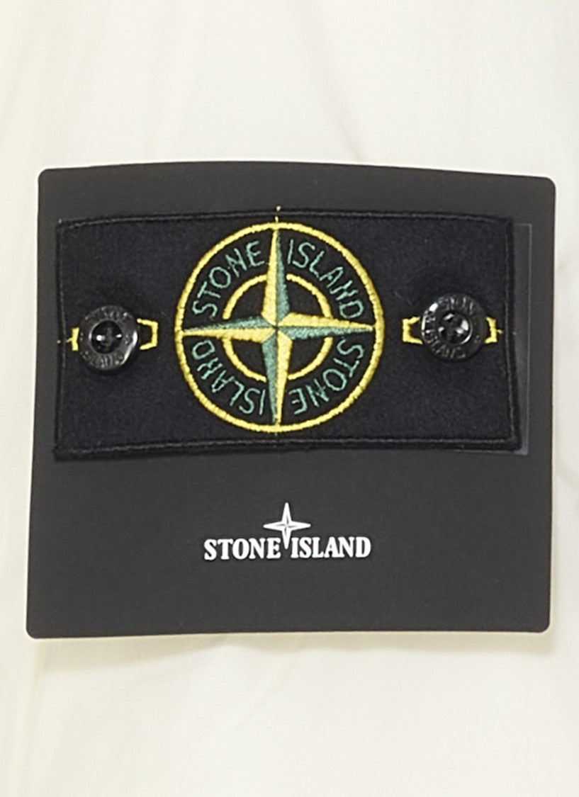 Stone Island Ivory Hooded Jacket