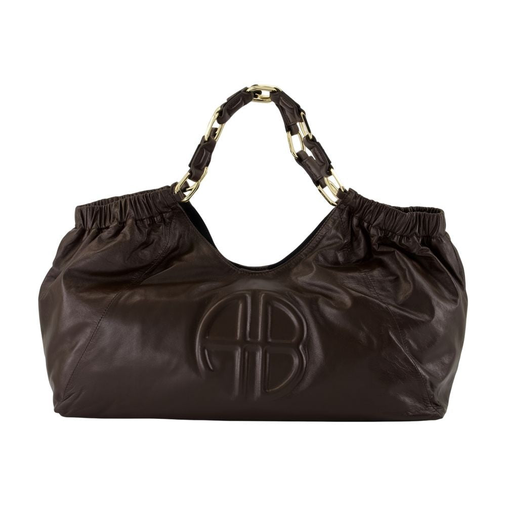 Anine Bing Medium Shopper Bag With Gathered Top Edge