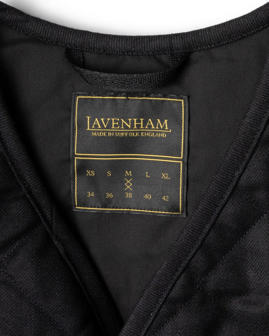 Lavenham Black Edition Wool-Blend Layering Gilet