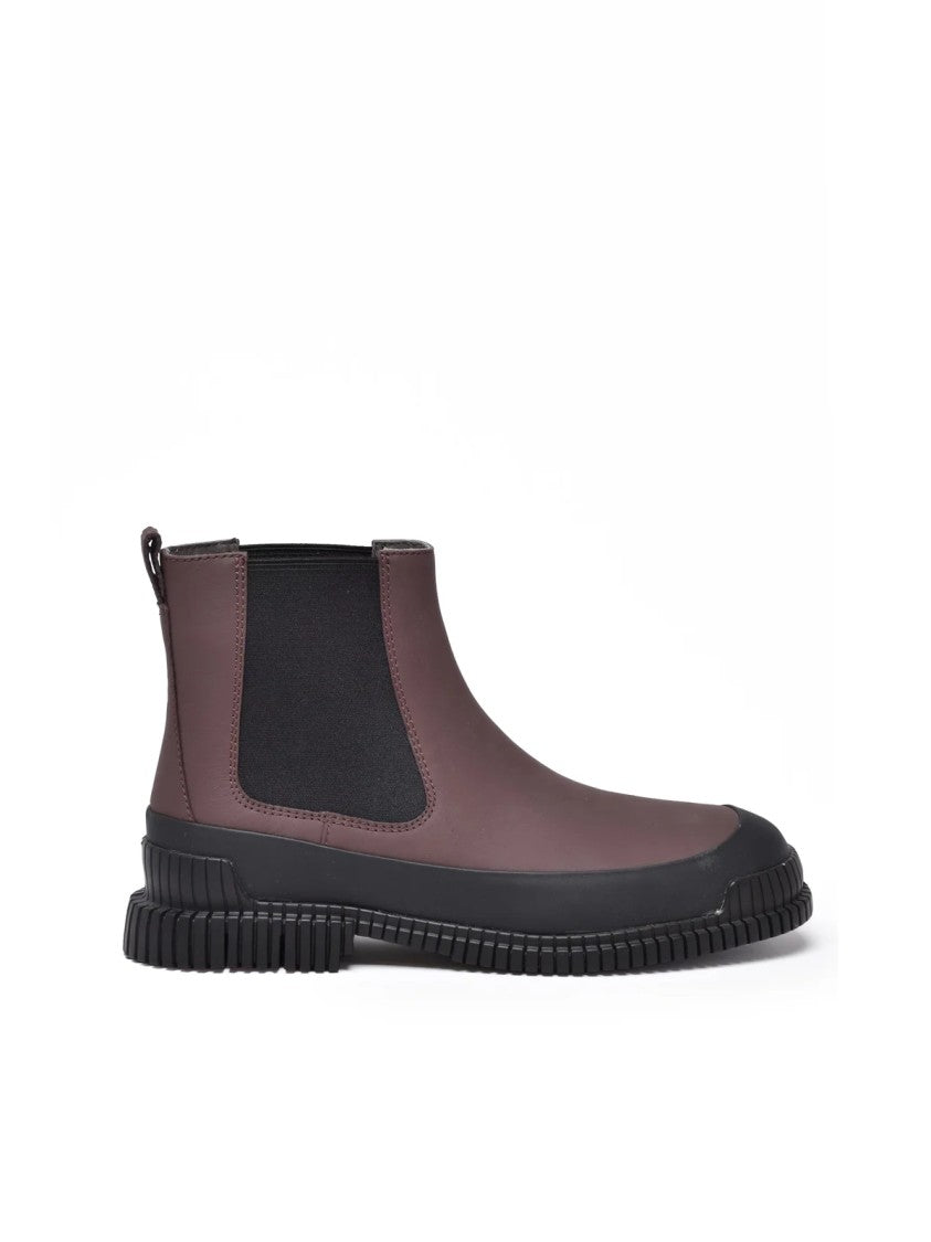Camper Purple Leather Pix Boots