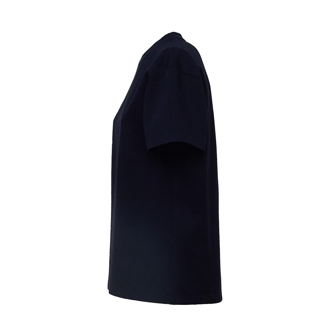 N°21 Oversized Black Heavy Cotton Jersey T-Shirt