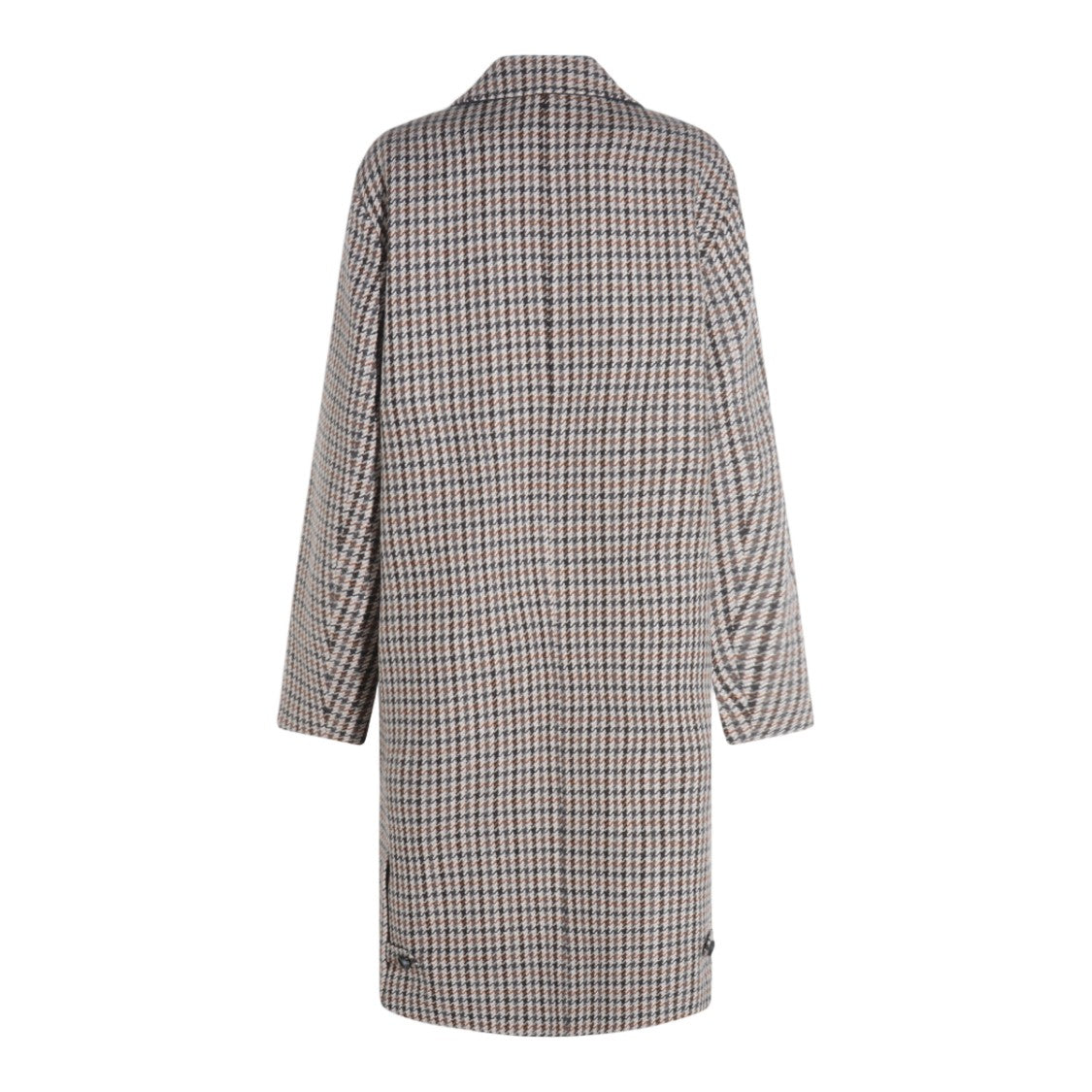 Mackage Tailored Houndstooth Coat With Notched Lapel