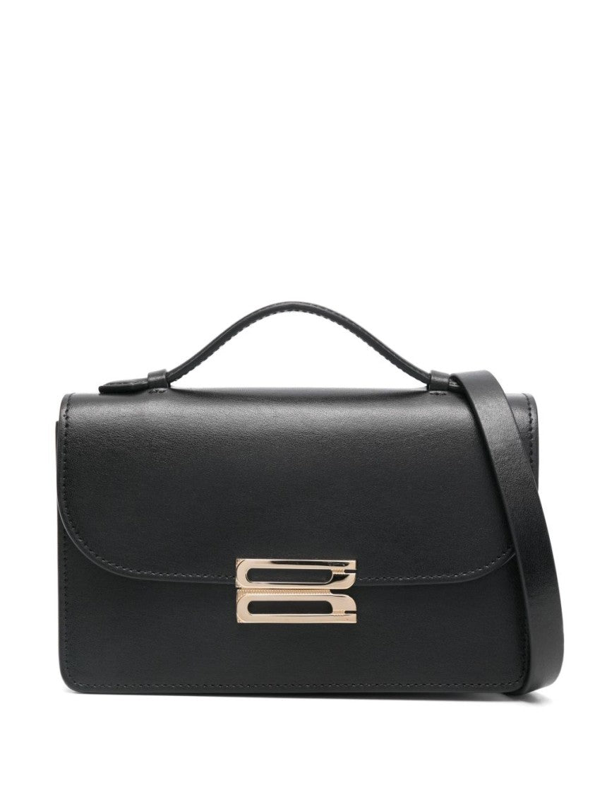 Victoria Beckham Foldover Magnetic Clasp Bag With Adjustable Strap