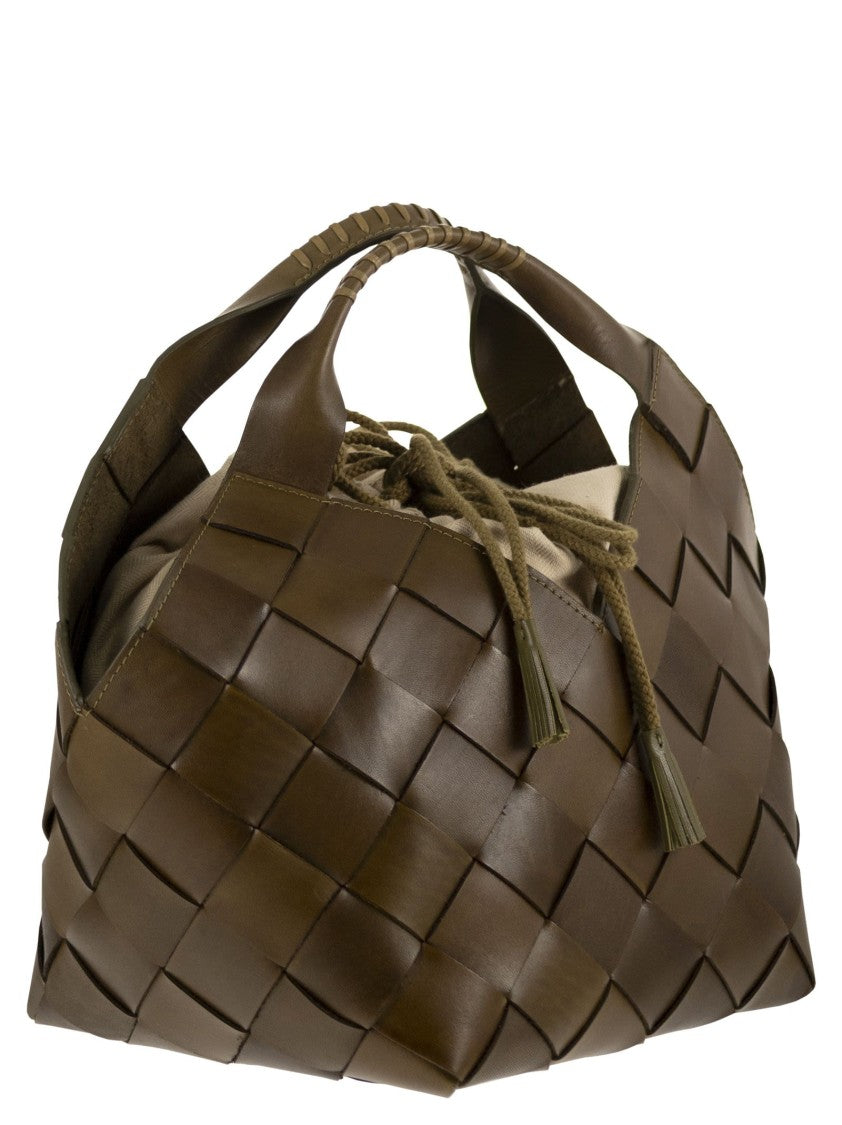 Dragon Botteghe - Braided Leather Bag