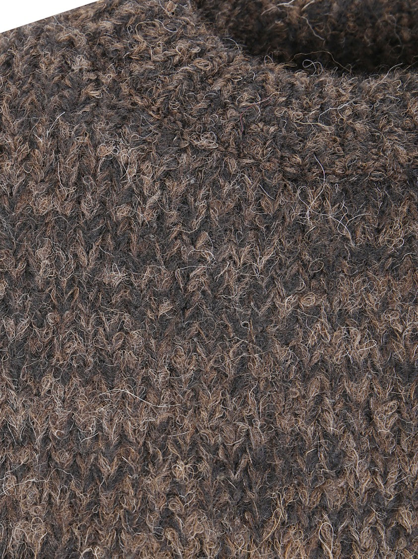 Thibault Van Der Straete Mix Color Sleeveless Sweater