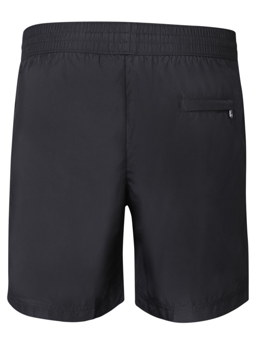 Dolce & Gabbana Black Beach Boxer Swimwear