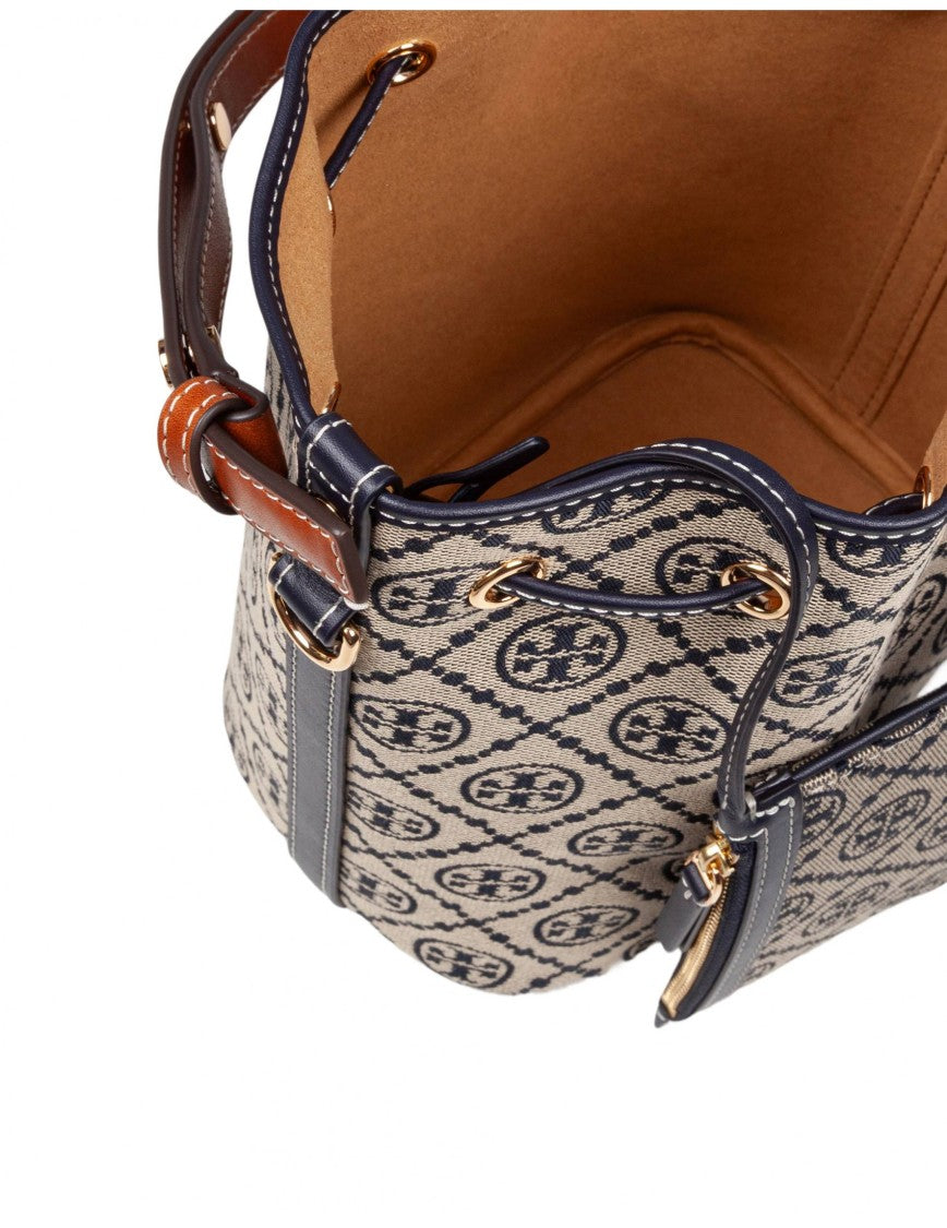 Tory Burch Monogram Case Bucket Bag
