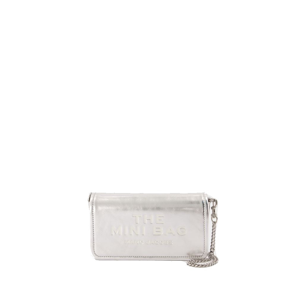 Marc Jacobs The Mini Bag - Leather - Silver