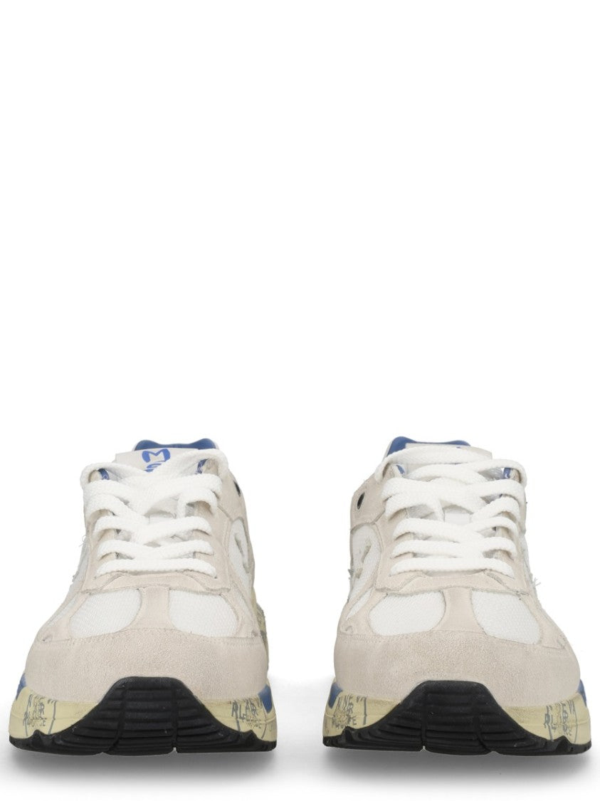 Premiata Mase 25 Mesh Suede Sneakers