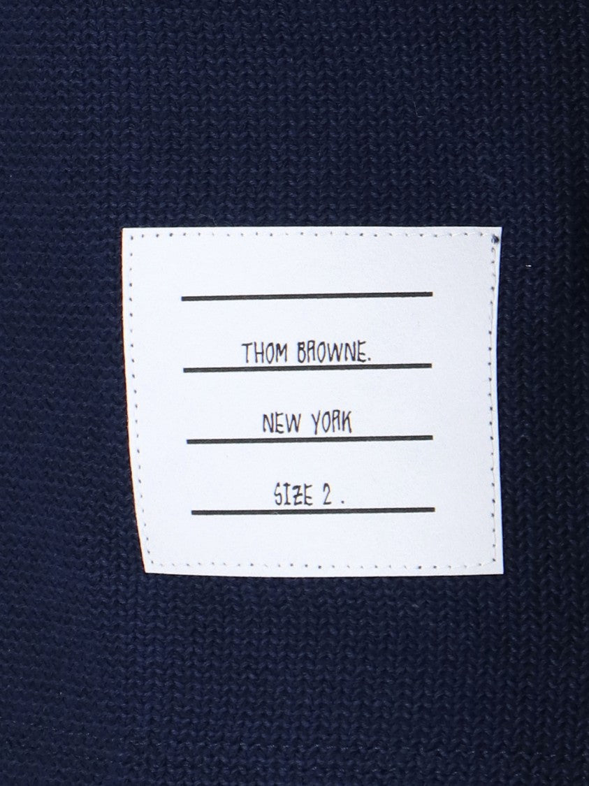 Thom Browne "Textured" T-Shirt – Blue