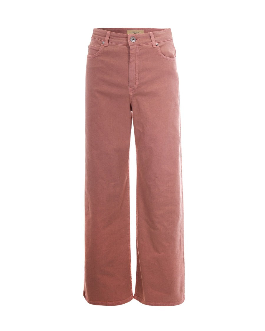 Max Mara Pink Wide Leg Trousers