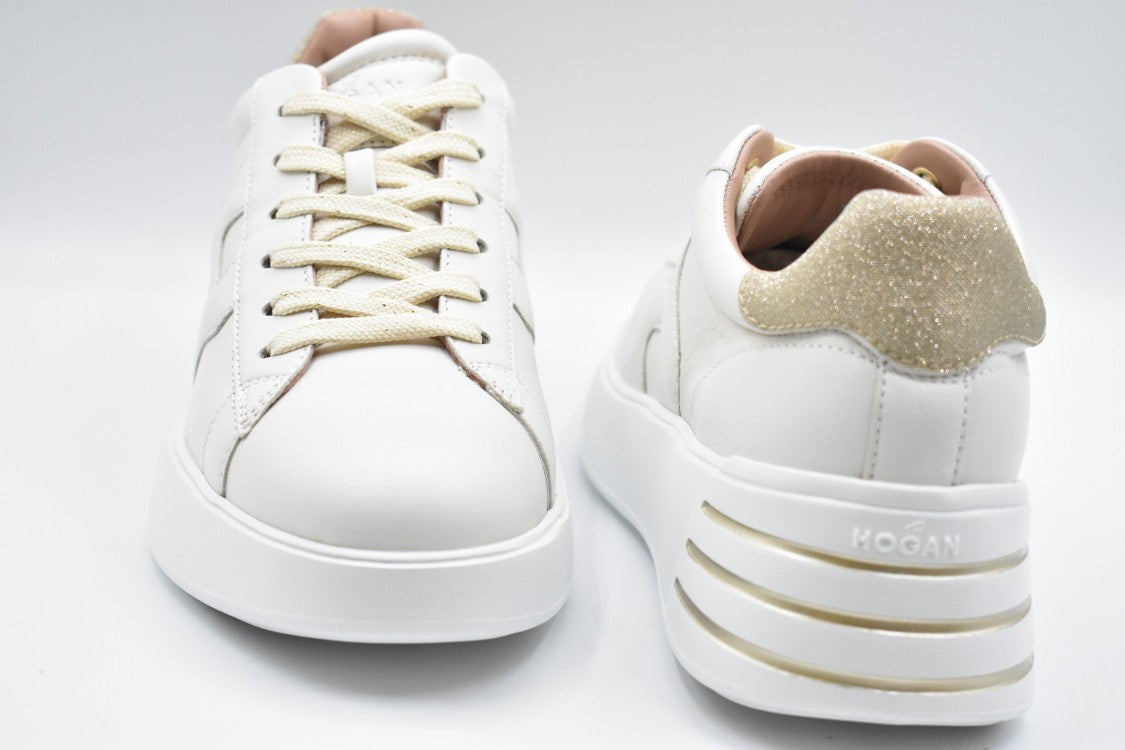 Hogan Elevated Laced Sneakers With Design