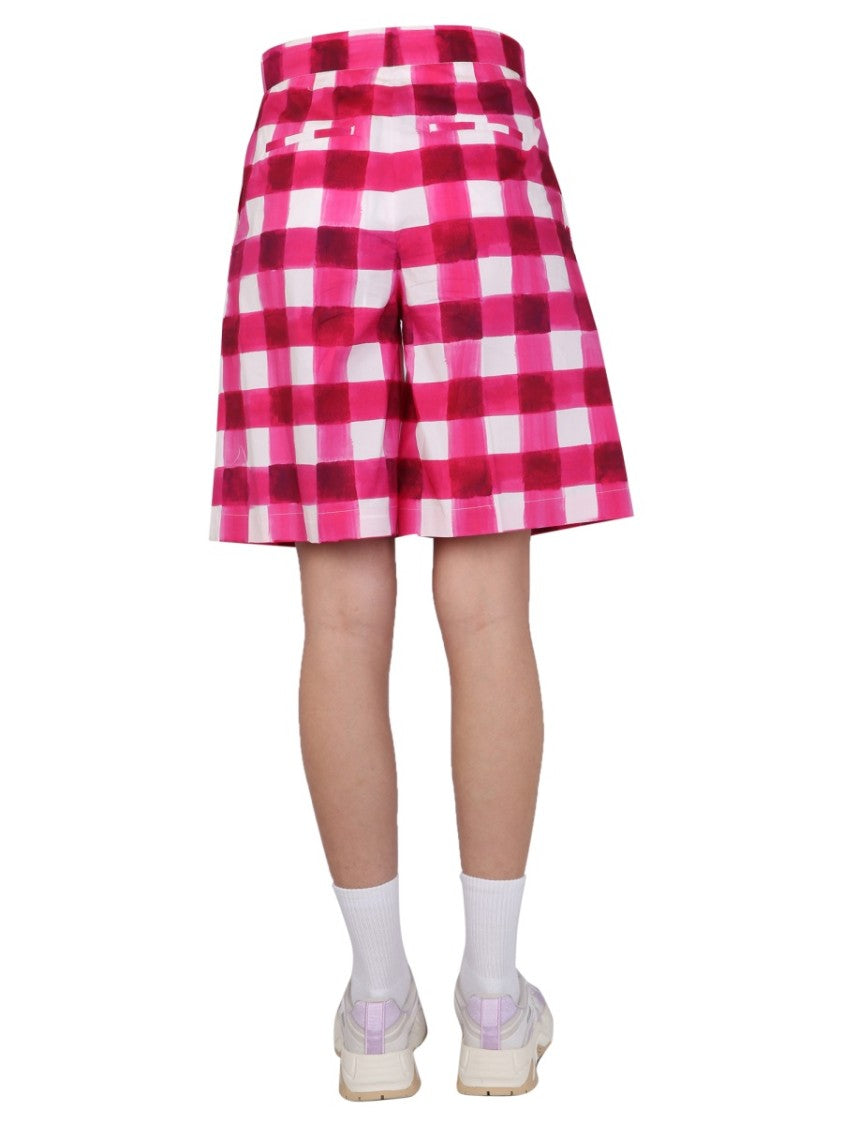Msgm "Check" Shorts