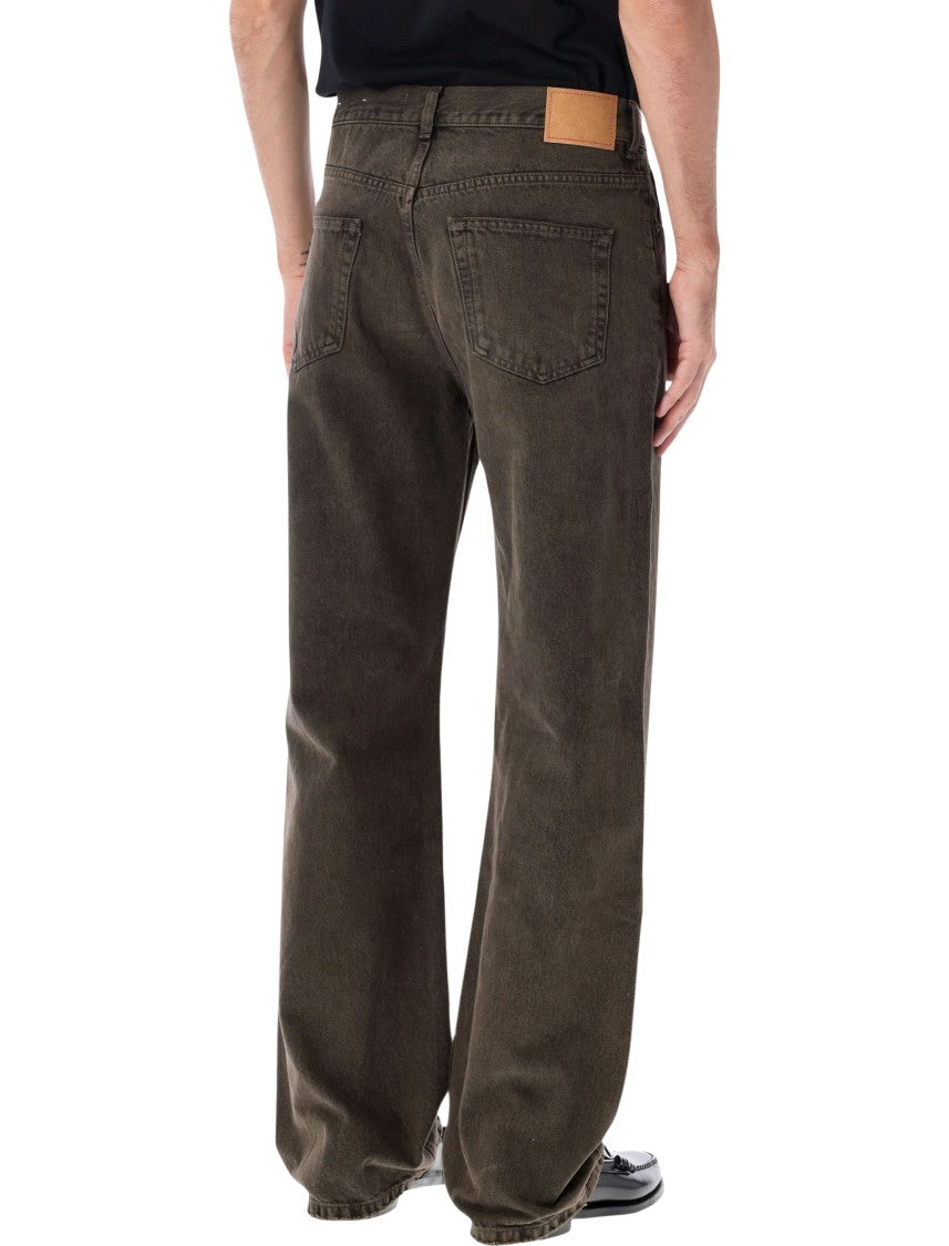 Jeanerica Vega Organic Cotton Denim Straight-Leg Jeans