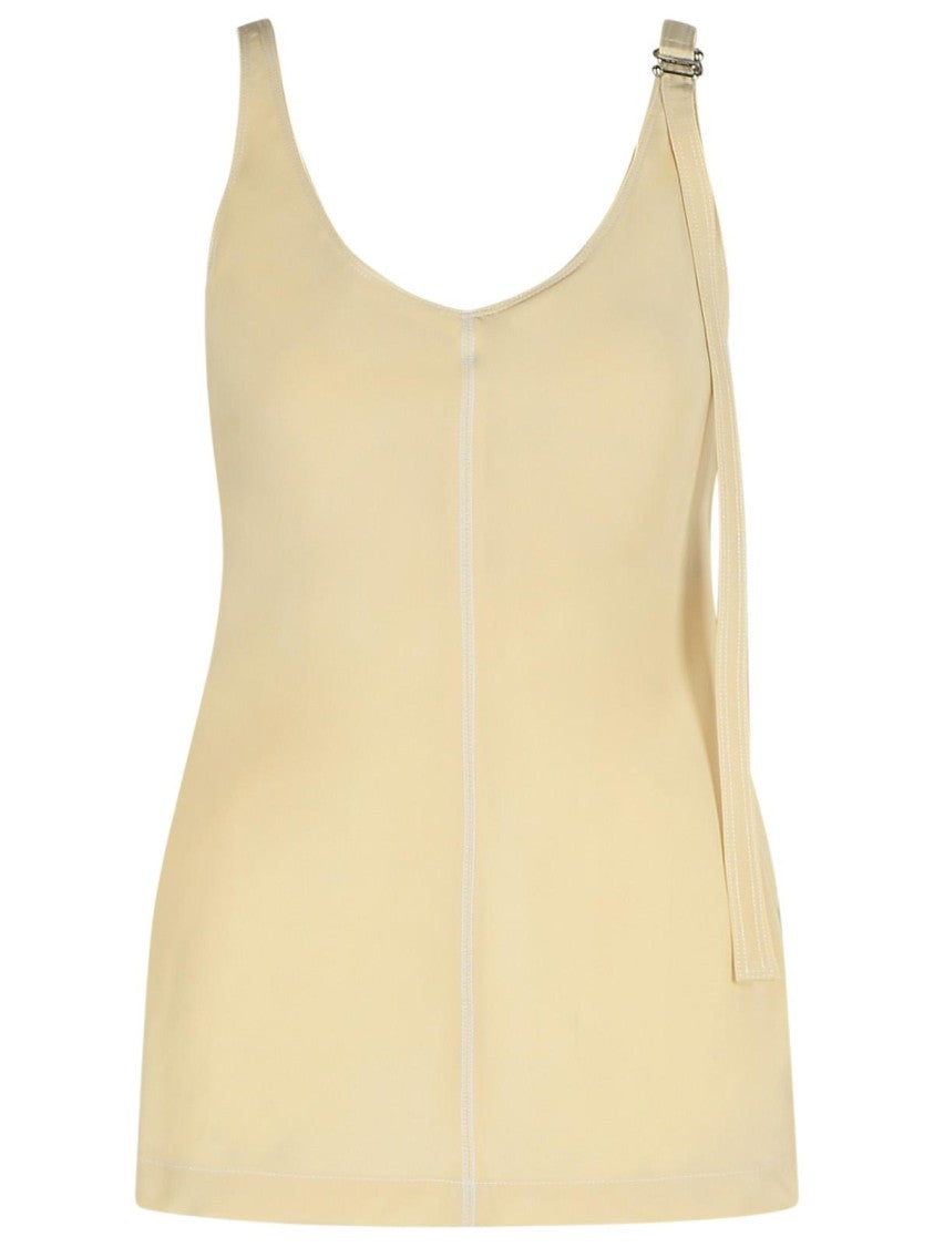 Sportmax Waser' Beige Viscose Tank Top