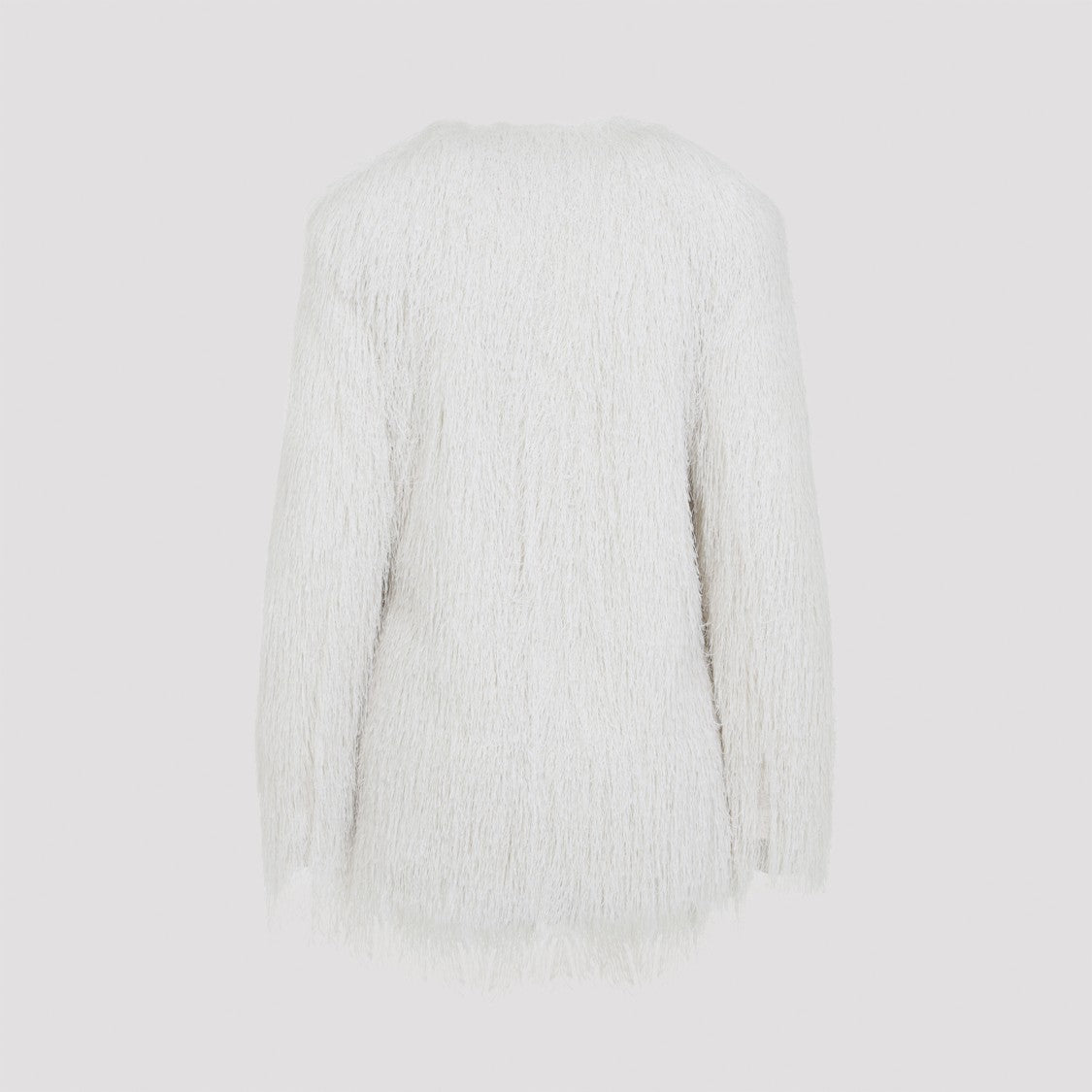 Dries Van Noten White Rivla Short Coat