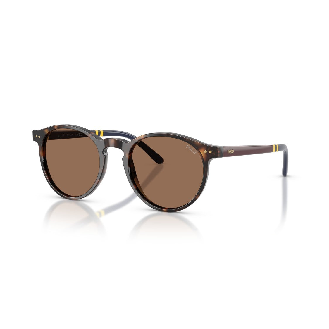 Polo Ralph Lauren 0Ph4236 Rounded Tortoiseshell Acetate Sunglasses
