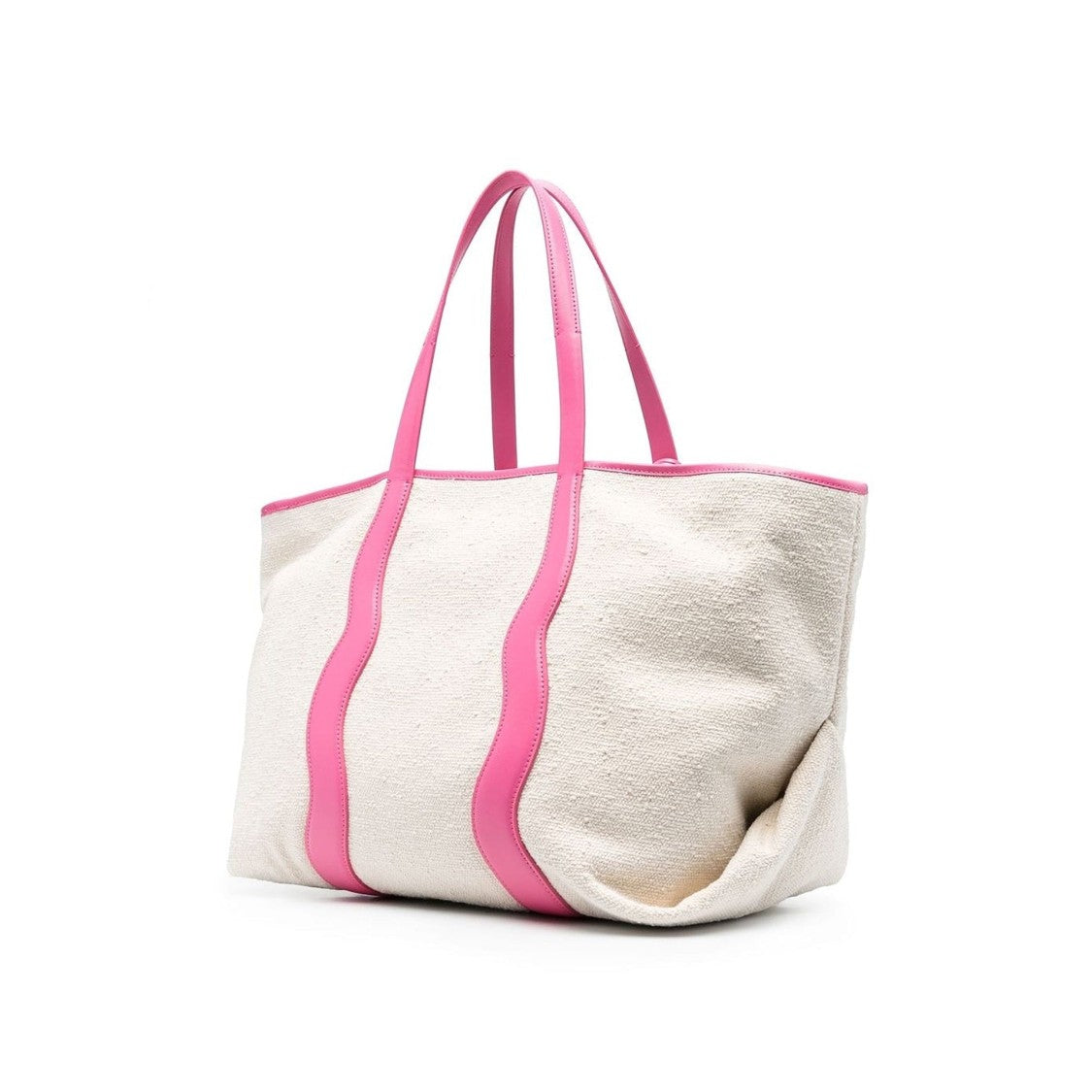 Palm Angels Canvas Tote Bag With Contrast Logo Print