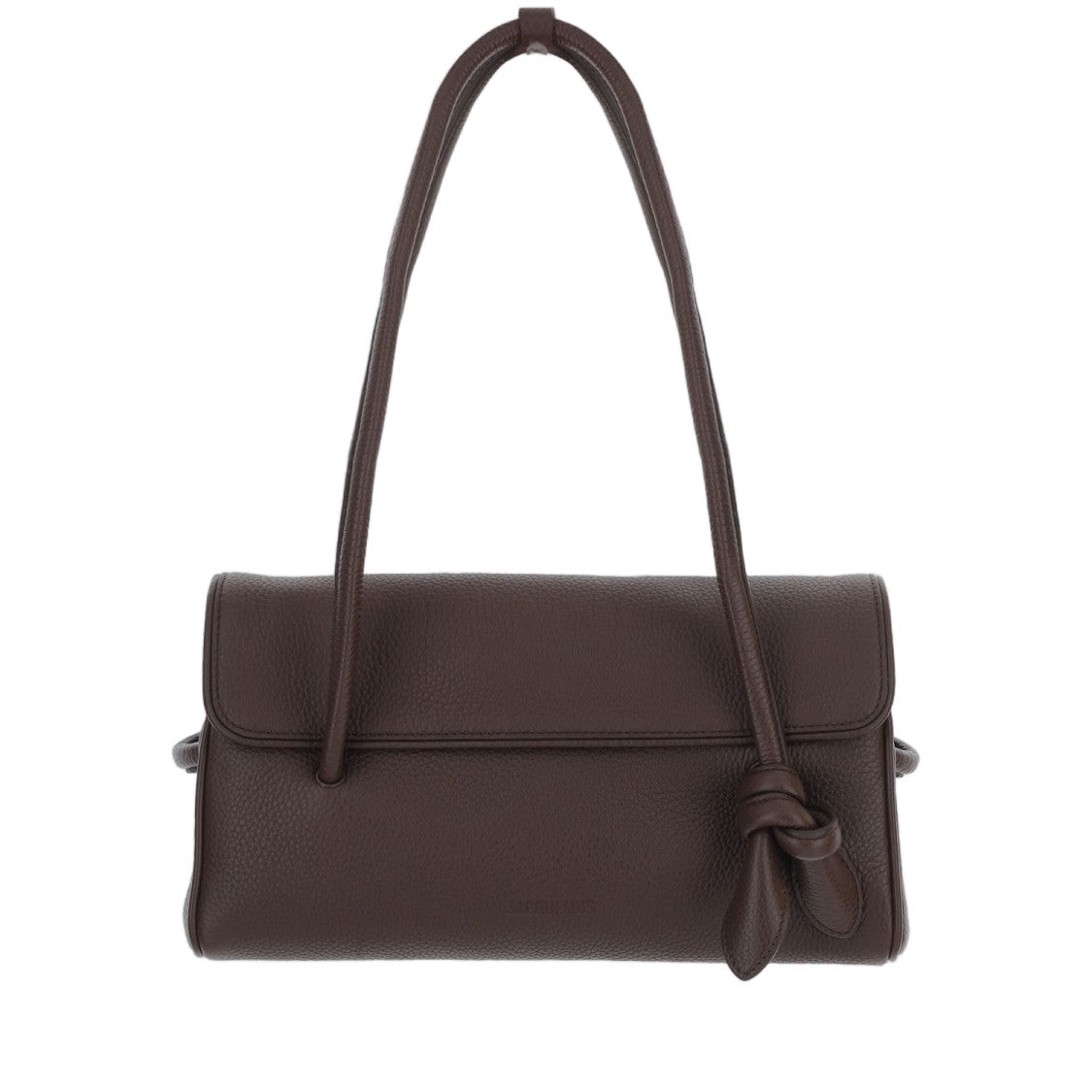 Jacquemus Embossed Leather Long Travel Bag With Adjustable Handles And Magnetic Closure