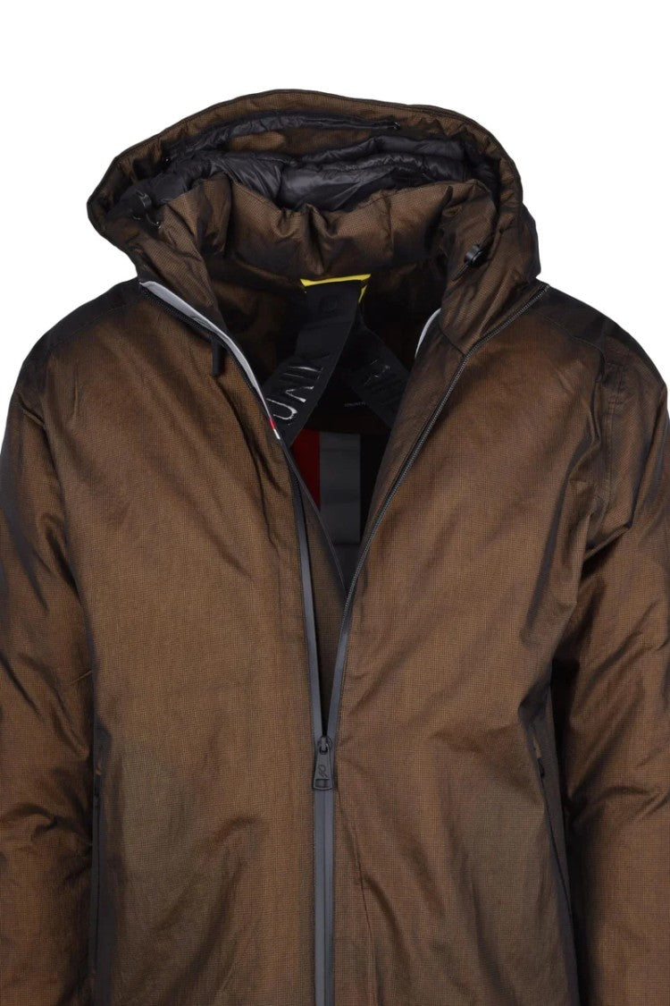 Rihunik Additional Water Resistant Down Jacket - Brown