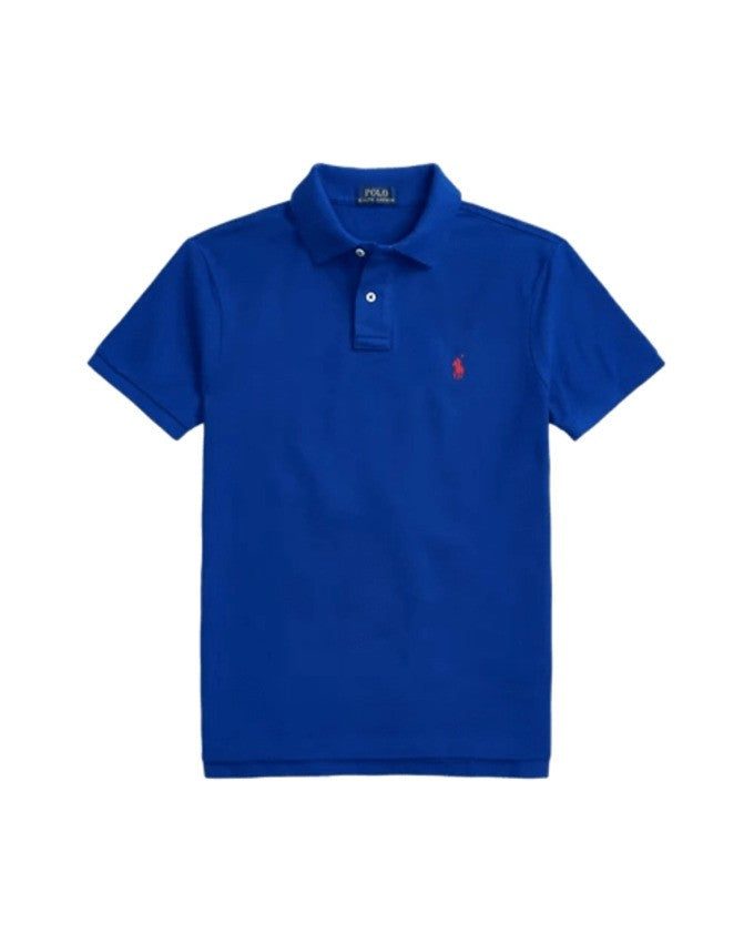 Polo Ralph Lauren Slim Fit Blue Polo T-Shirt