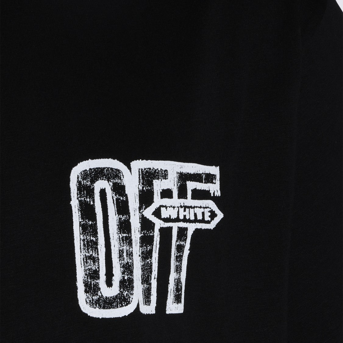 Off-White Bold Graphic Print Short-Sleeve T-Shirt