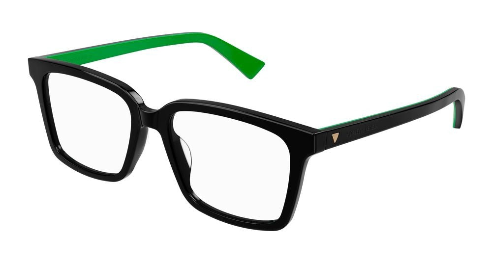 Bottega Veneta Eyeglasses Bv1228oa 005 Black Black Transparent 54/17/145