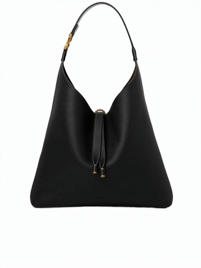 Chloé Textured Calf Leather Shoulder Bag