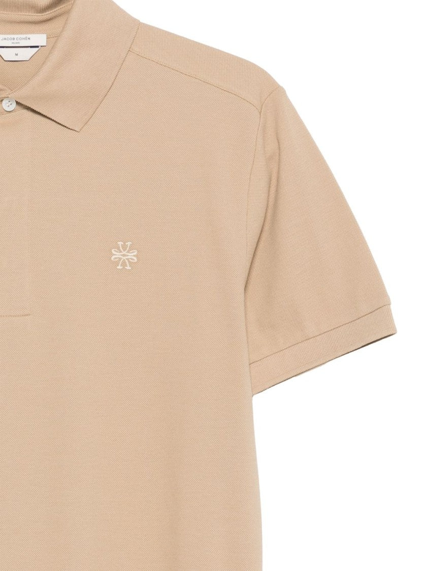 Jacob Cohen Short-Sleeved Polo Shirt With Embroidered Detailing And Classic Collar