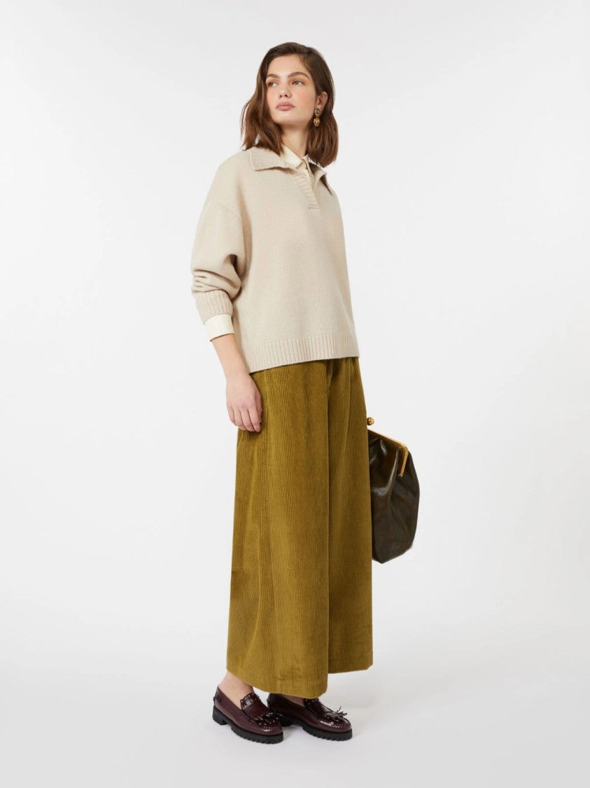 Max Mara Wide-Leg Pants With High Waist