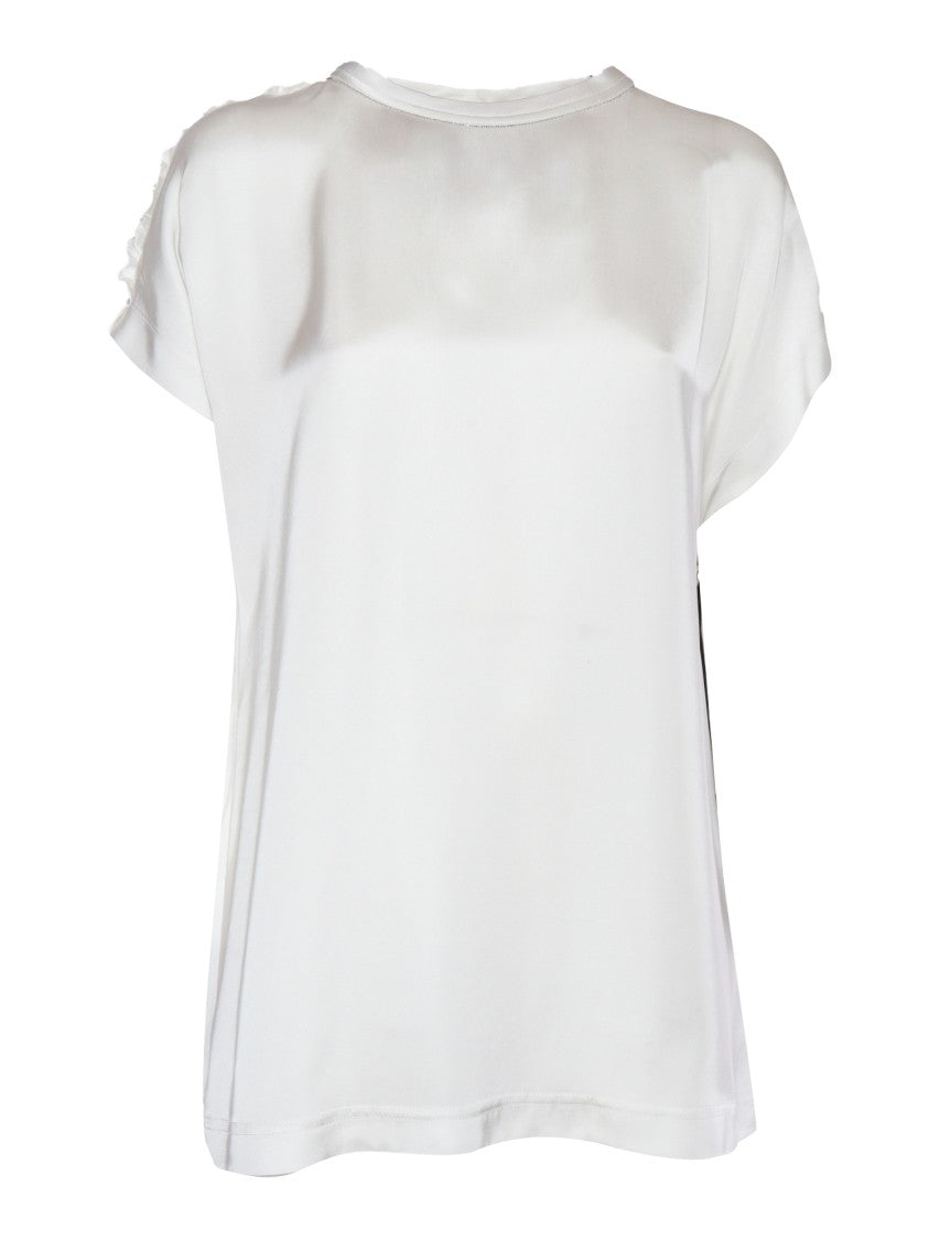 Fabiana Filippi Sable V-Neck Top