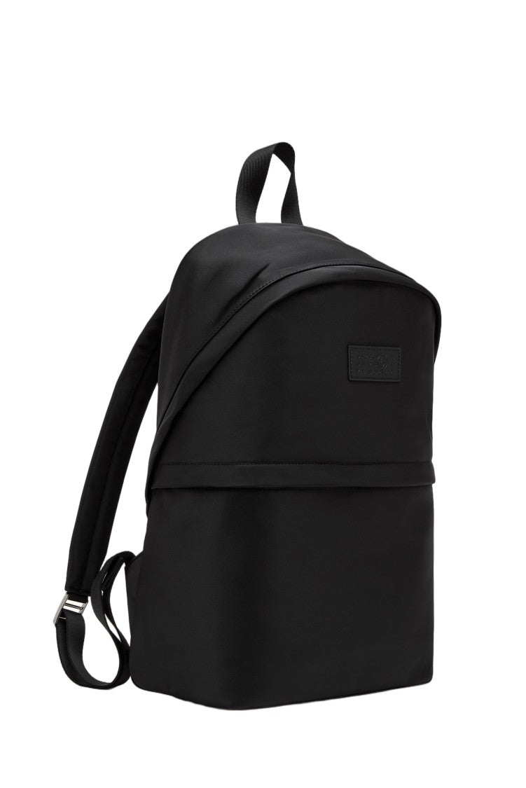 Mm6 By Maison Margiela Technical Nylon Backpack With Adjustable Straps And Numeric Patch