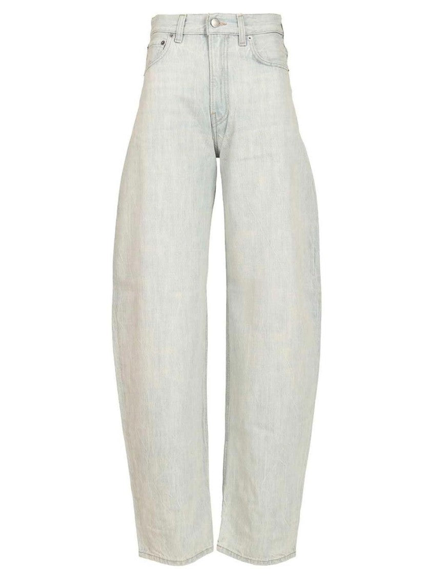 Haikure Light Blue Rounded Leg Denim Jeans
