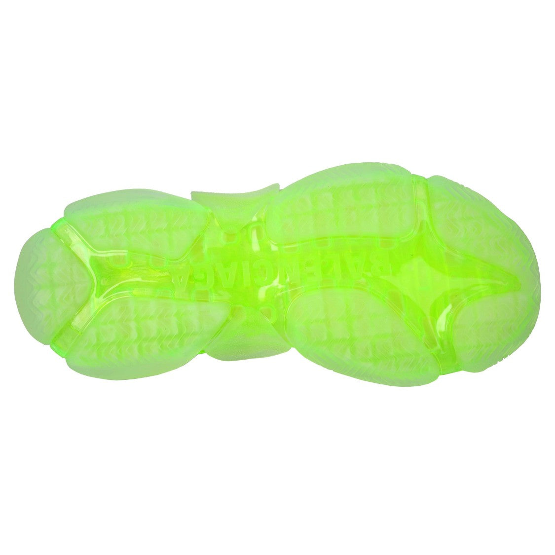 Balenciaga Triple S Sneaker 'Clear Sole - White Fluo Yellow'