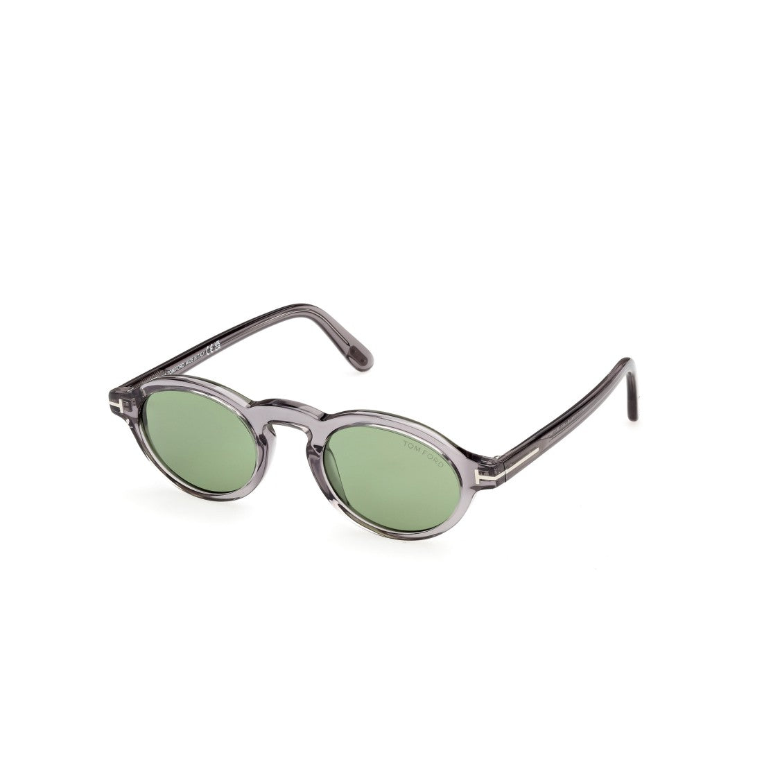 Tom Ford Ft1332 Translucent Acetate Rounded Frame Sunglasses