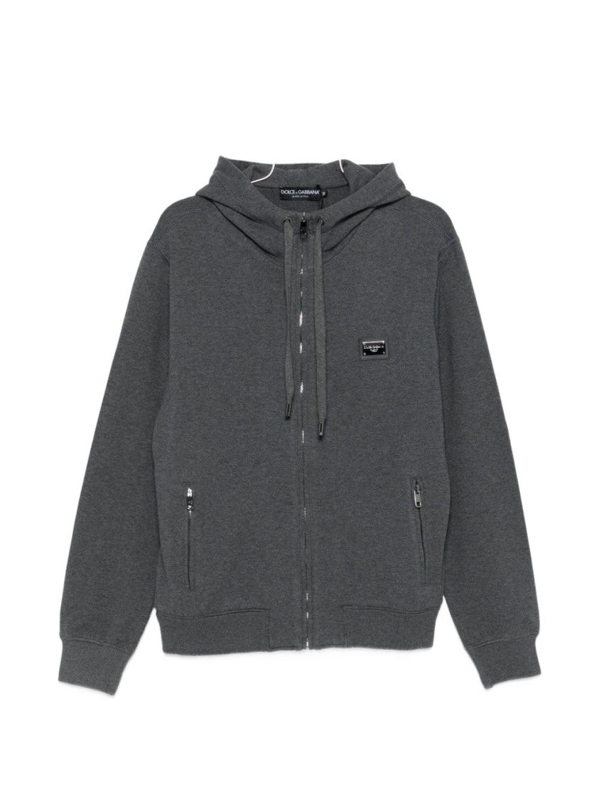 Dolce & Gabbana Full-Zip Hooded Sweatshirt