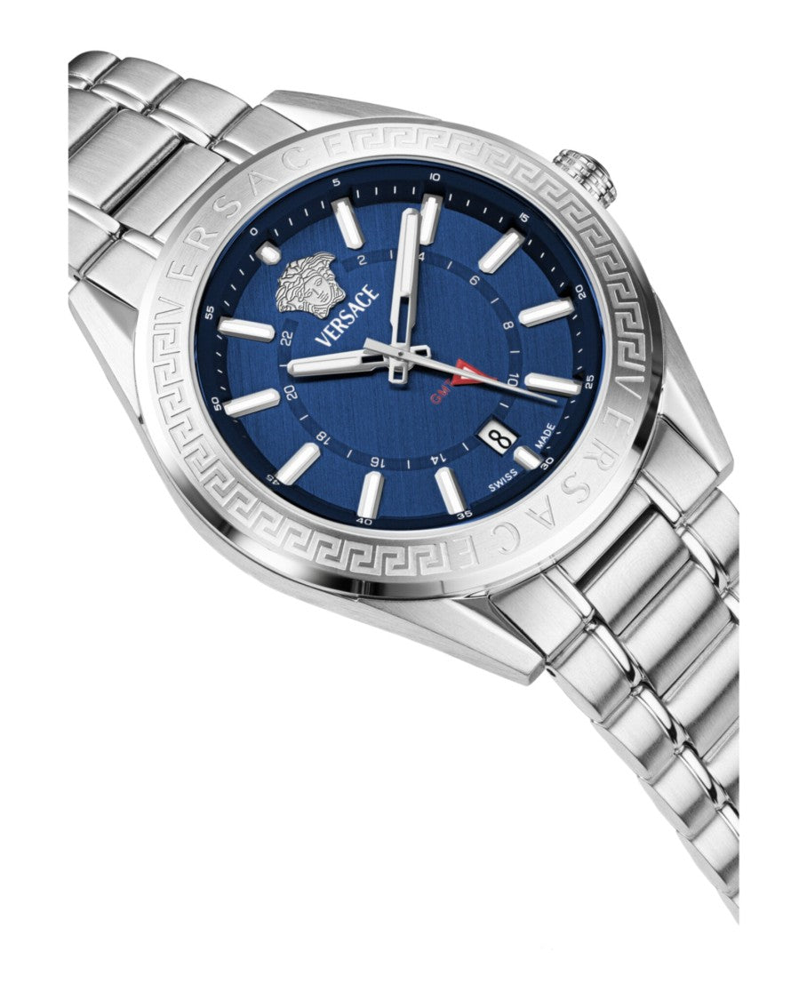 Versace V-Code Gmt Bracelet Watch