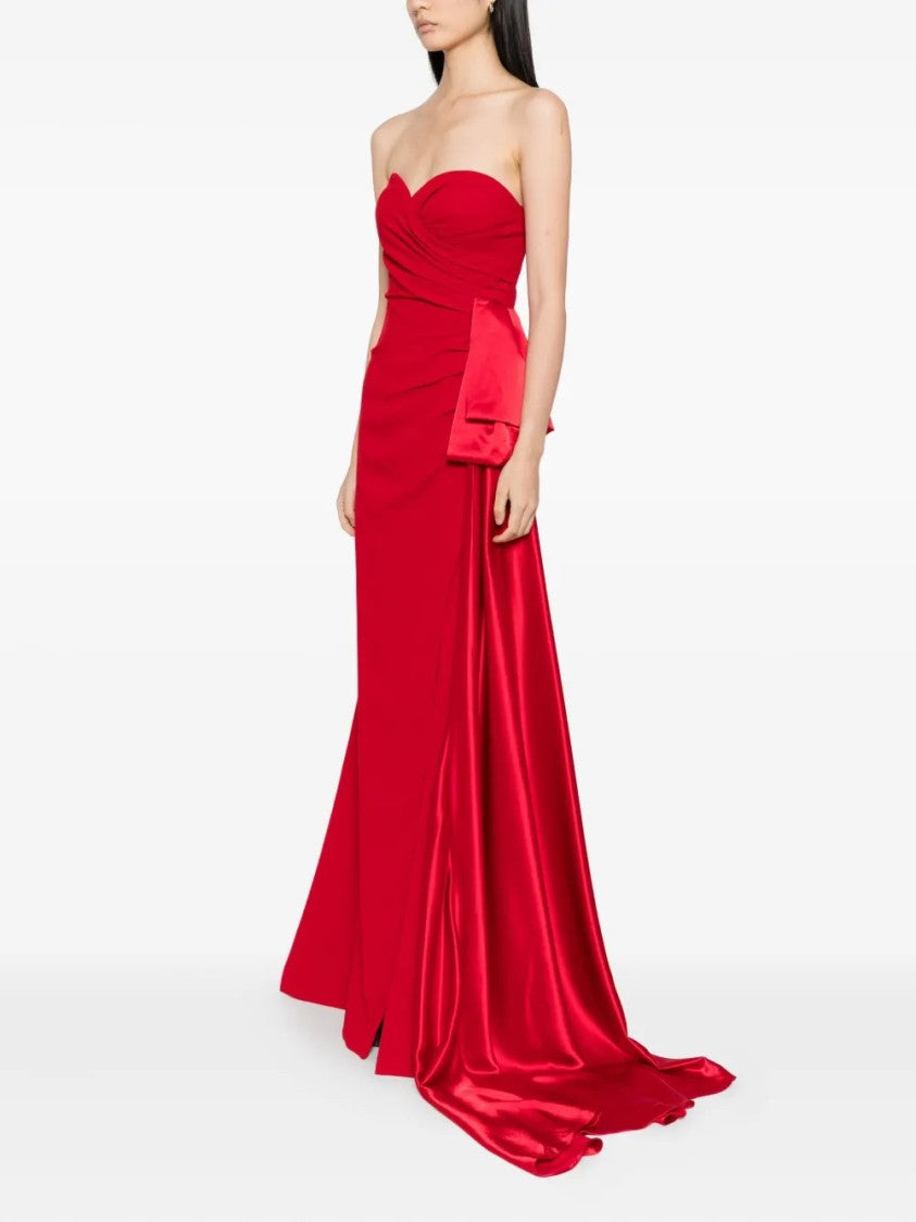Saiid Kobeisy Strapless Long Dress