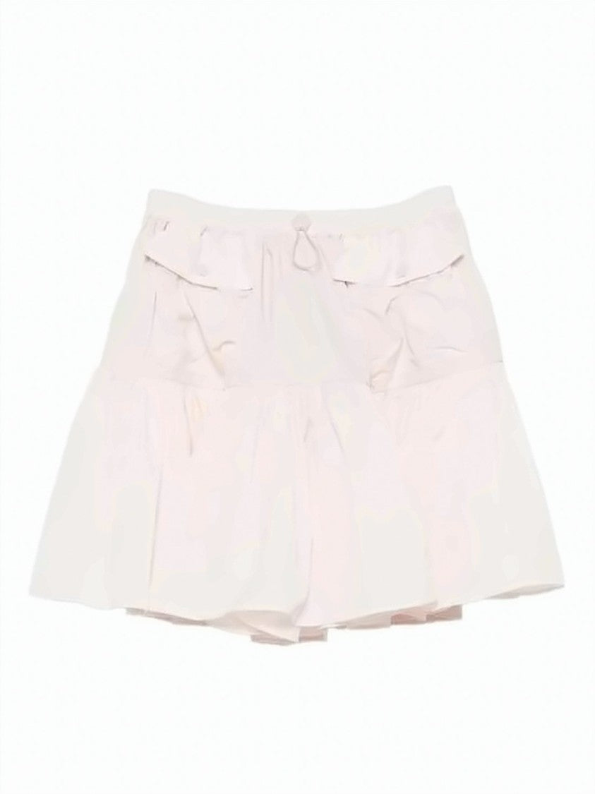 Cecilie Bahnsen Cecilie Bahnsen Ruffled Midi Skirt In Soft Pink