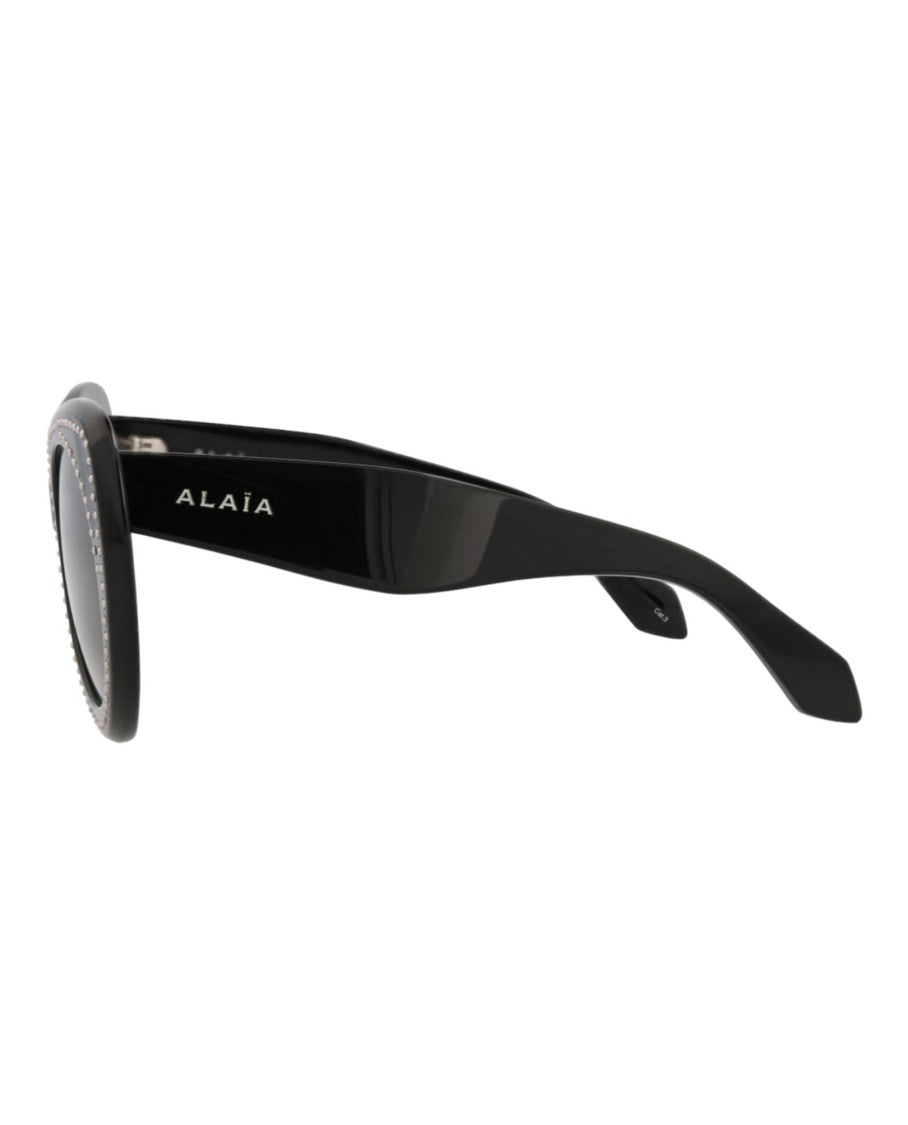 Alaïa Cat Eye-Frame Recycled Acetate Sunglasses