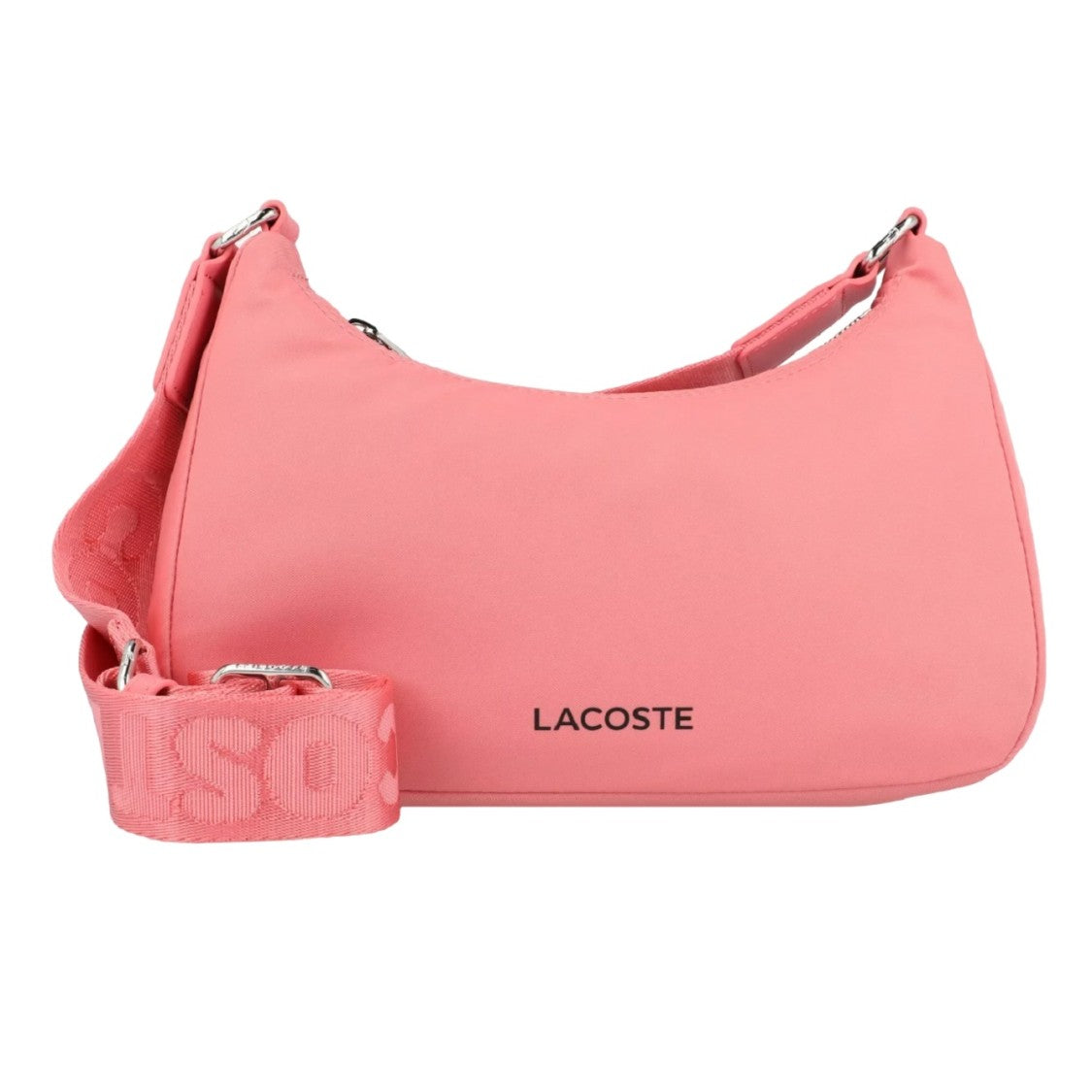 Lacoste Shoulder Bag With Rounded Silhouette