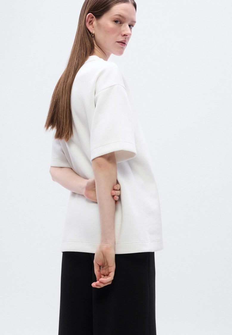 Lacoste High-Waisted Drawstring Wide-Leg Pants