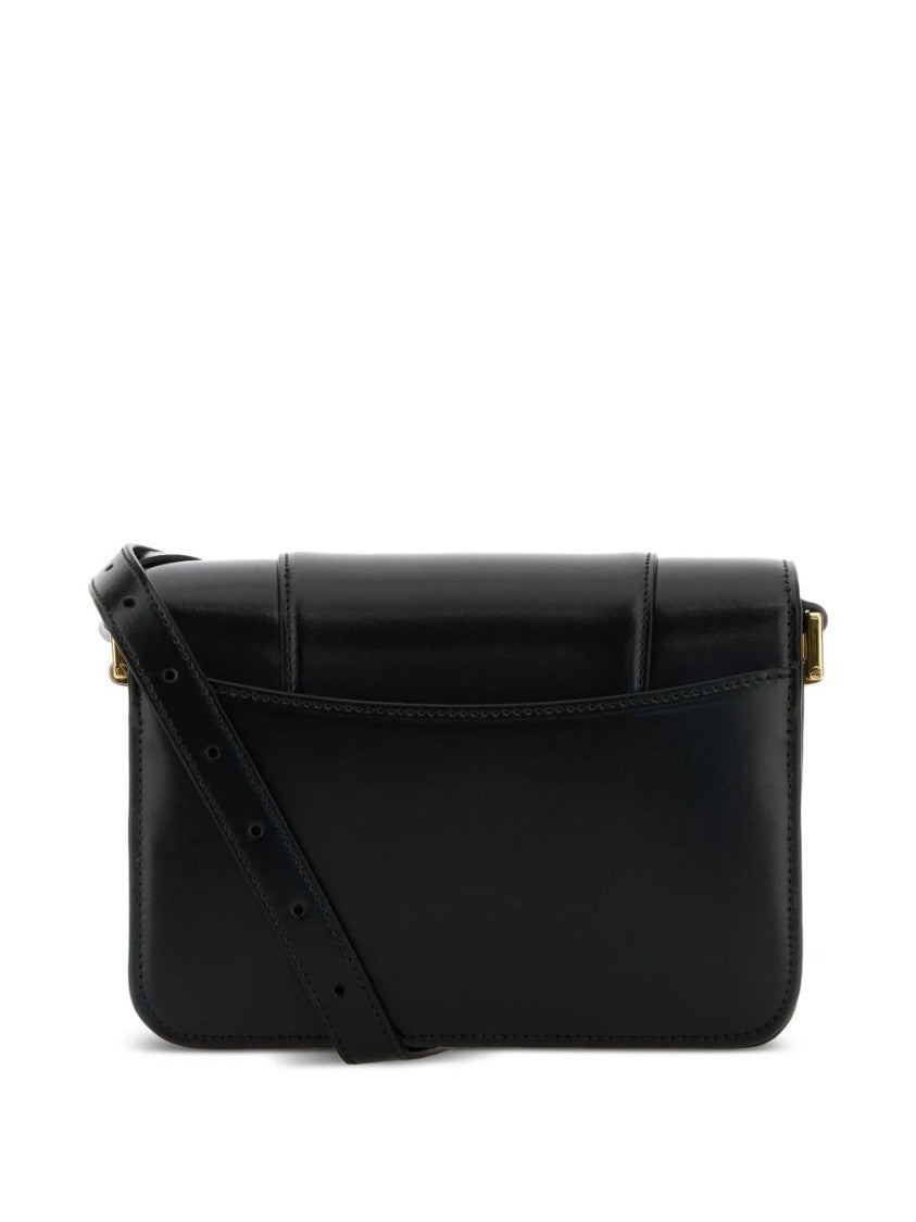 Balenciaga Structured Black Shoulder Bag