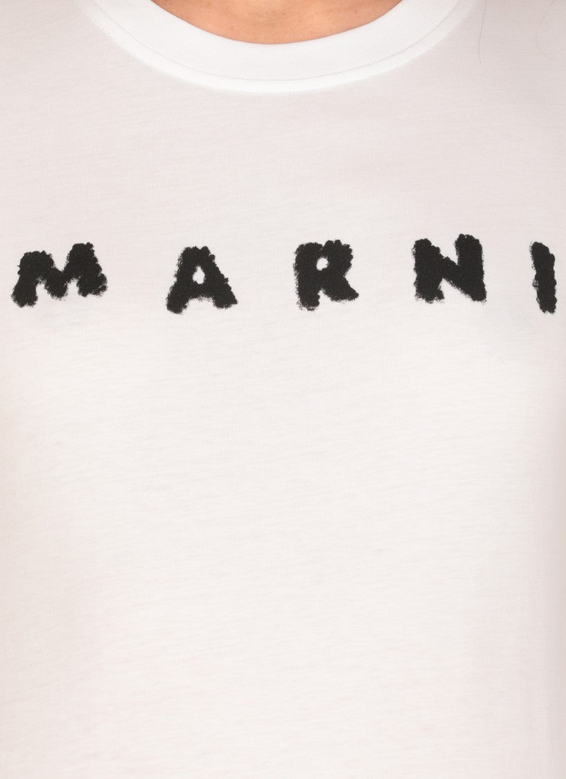 Marni Scribbled Logo T-Shirt