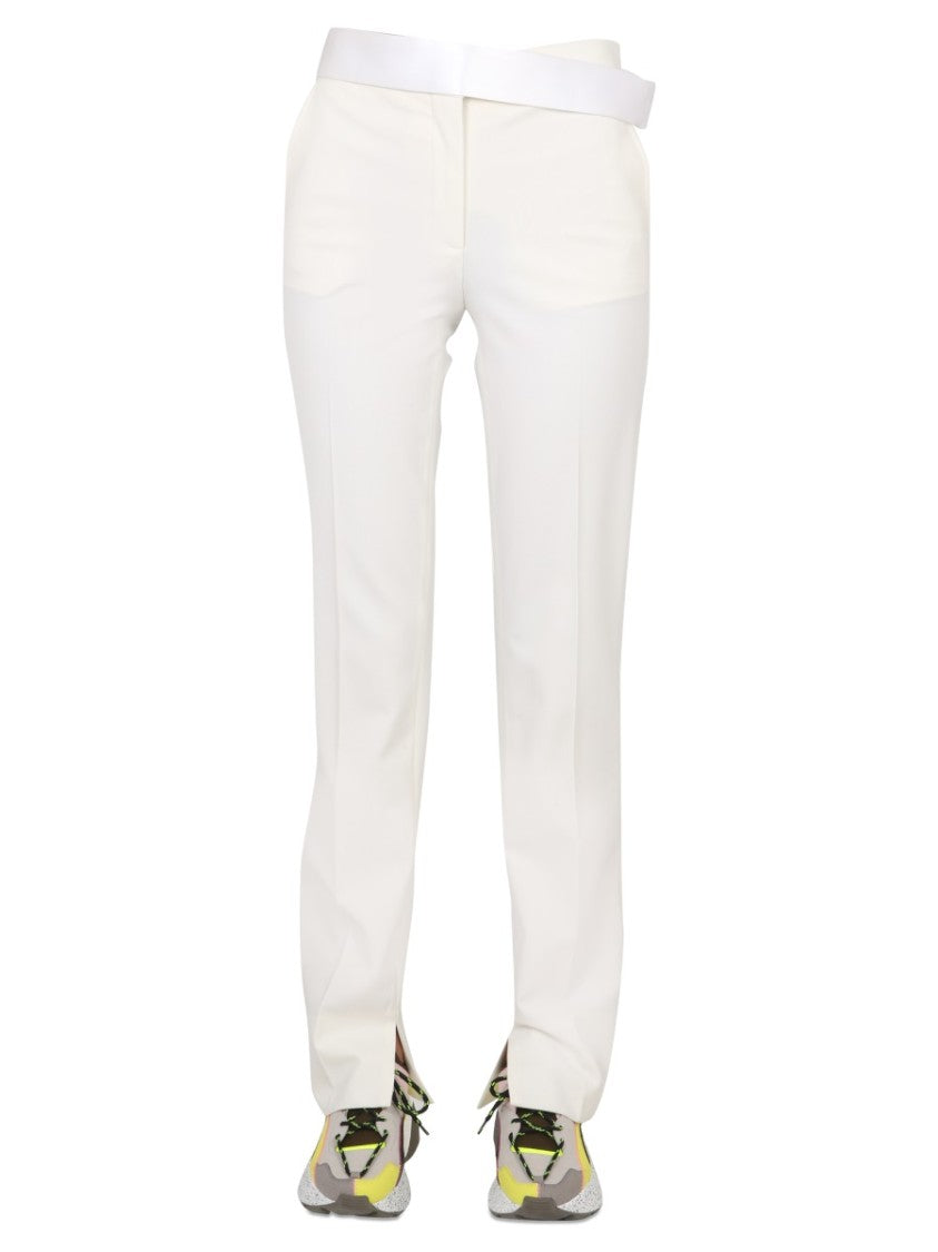 Stella Mccartney Tailored Straight-Leg Pants With High Waist