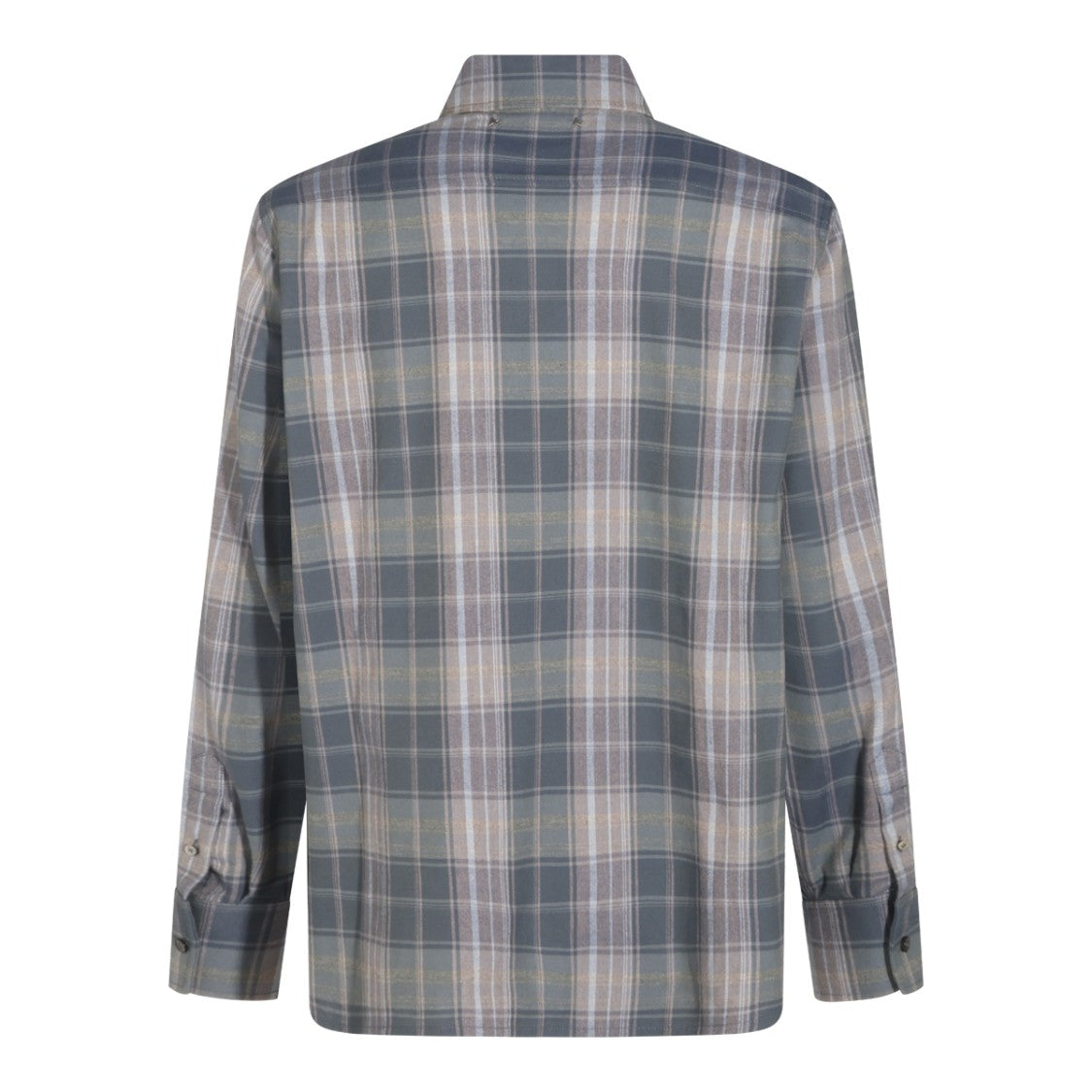 Golden Goose Plaid Chest Pockets Relaxed Casual Shirt