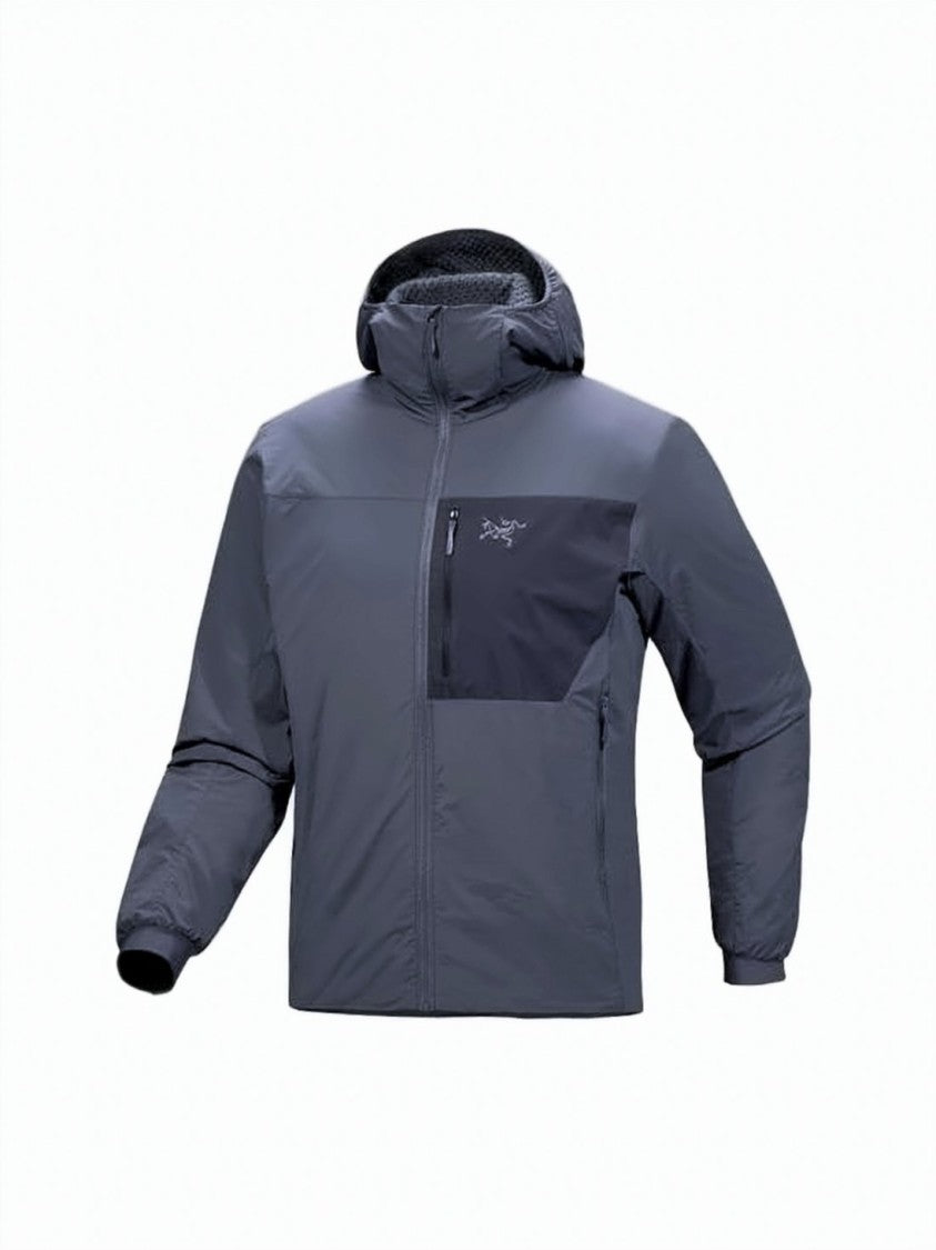 Arc'teryx Two-Tone Functional Jacket With High Collar And Hood