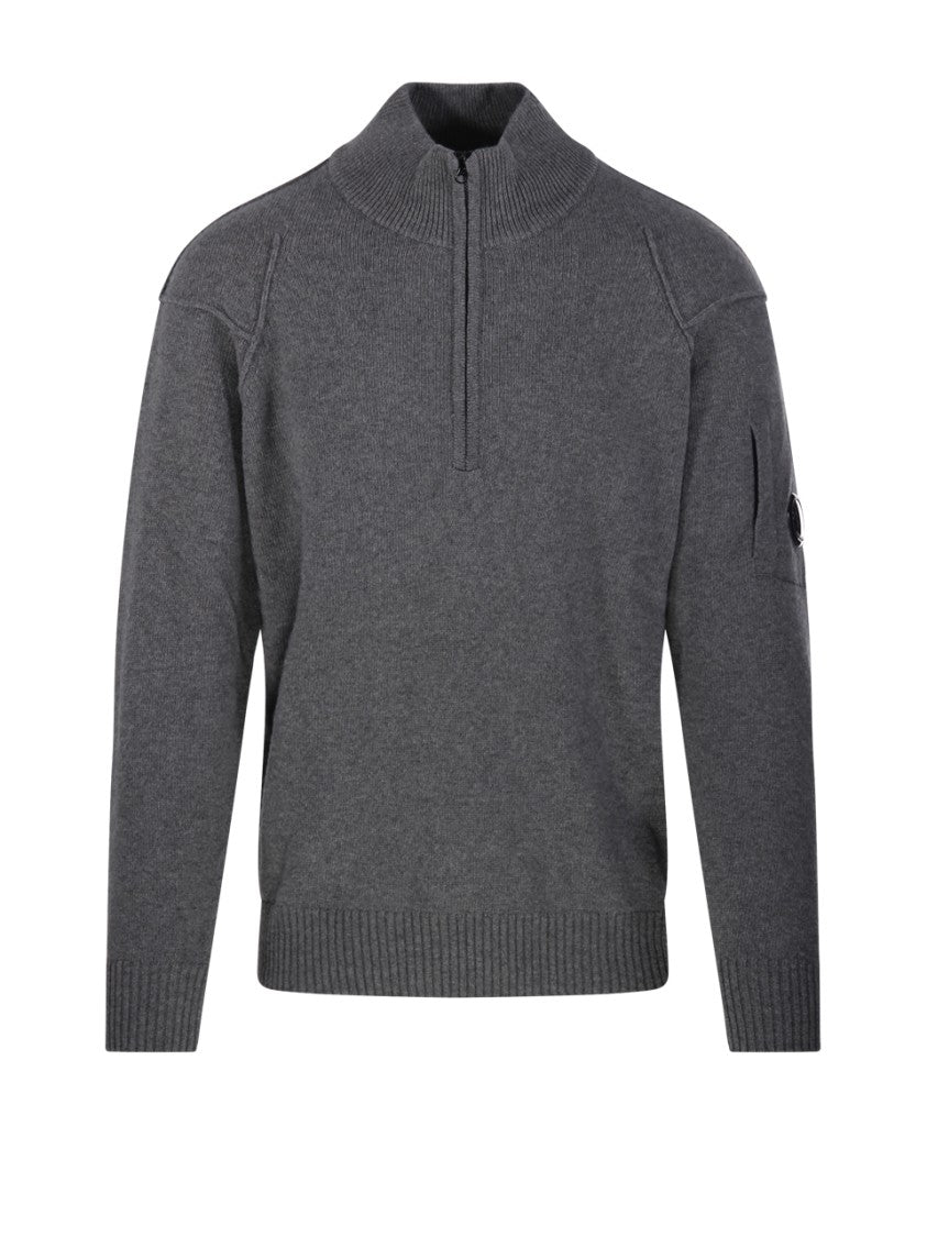 C.P. Company Half-Zip Polo Sweater